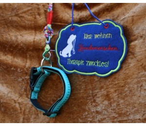 Stickserie - ITH Türschilder Hunde